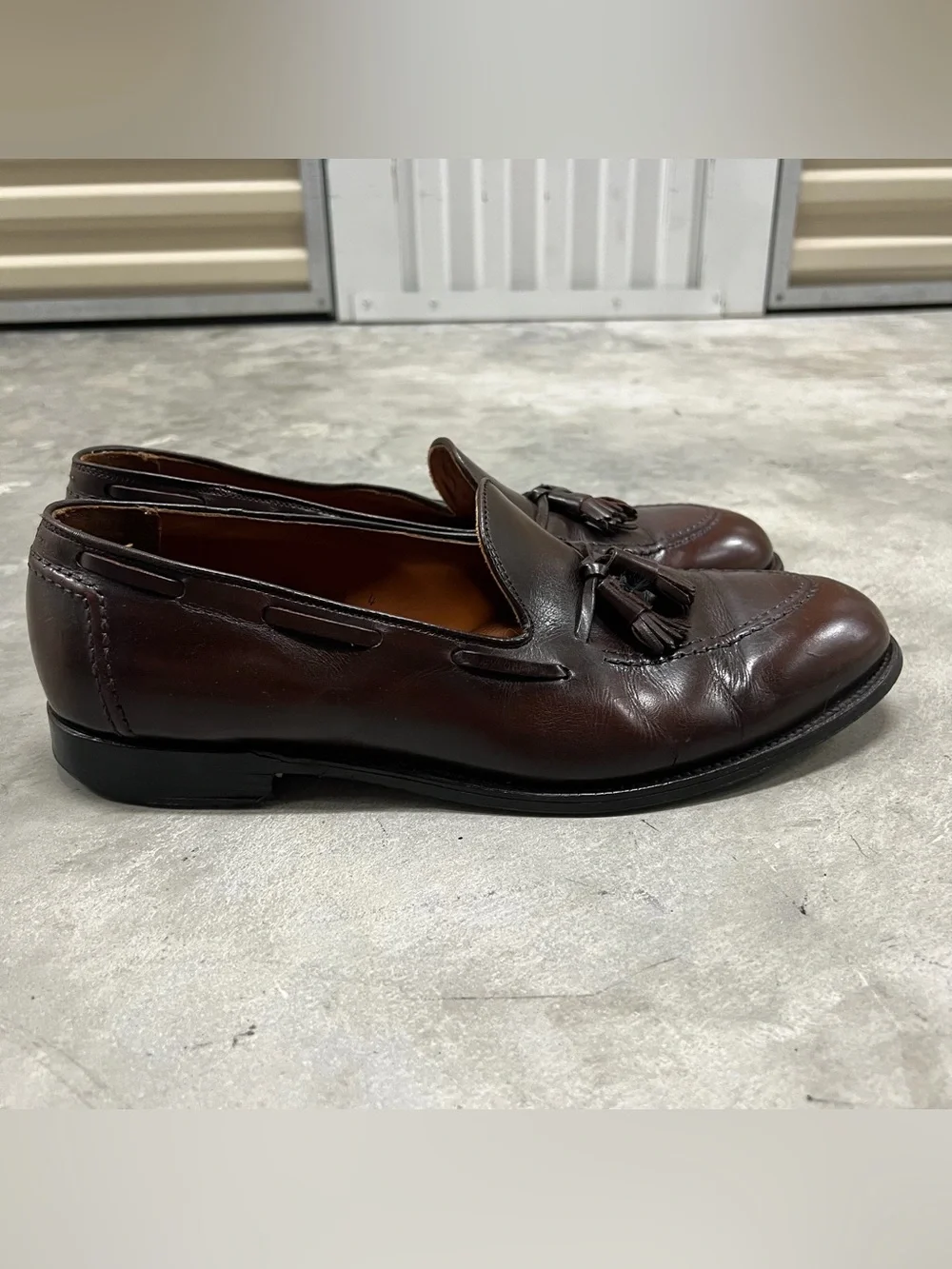 Brooks Brothers Alden Tassel Loafers Mens Size 13 D Leather Goodyear Welt USA